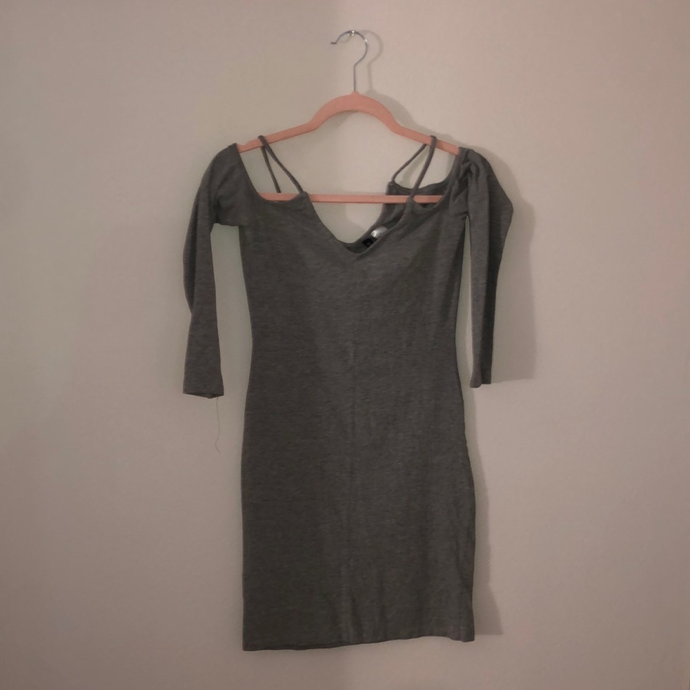 Gray dress